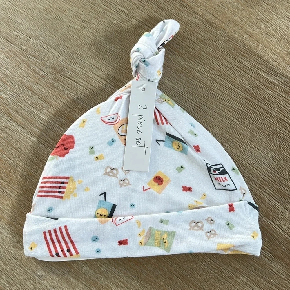 Milkberry Baby Boy Bamboo Footie Snacks 0-3 6-9 months
